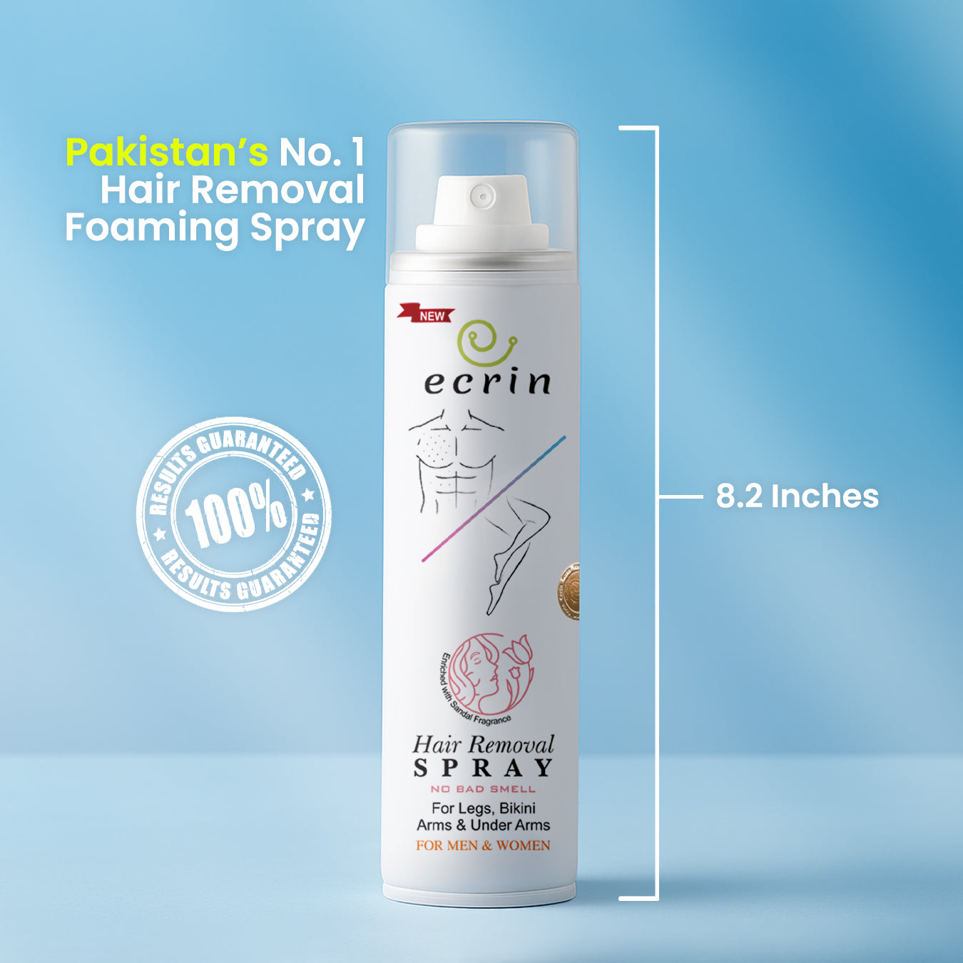 Hair Removal Spray – Smooth, Painless & Fast Results