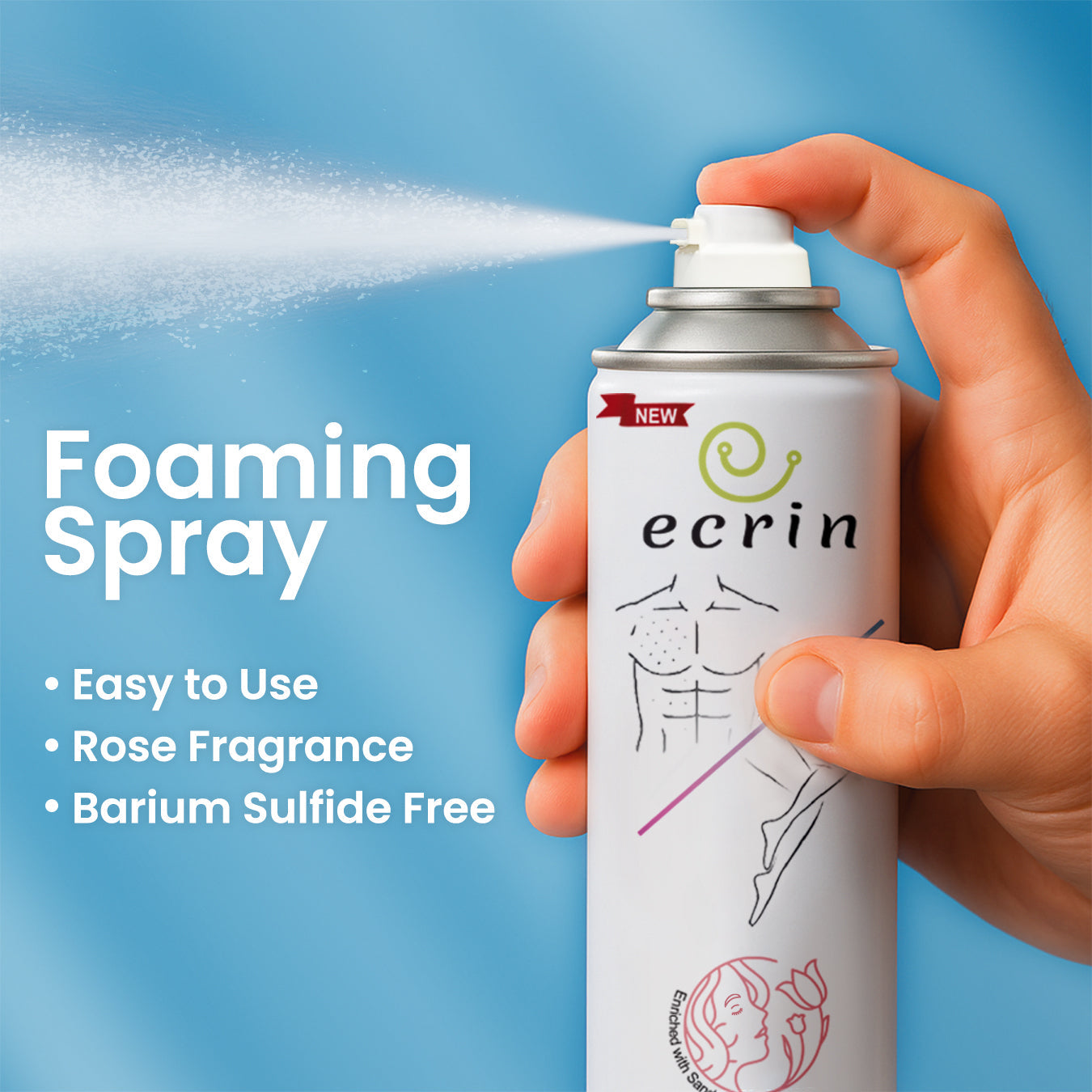 Hair Removal Spray – Smooth, Painless & Fast Results
